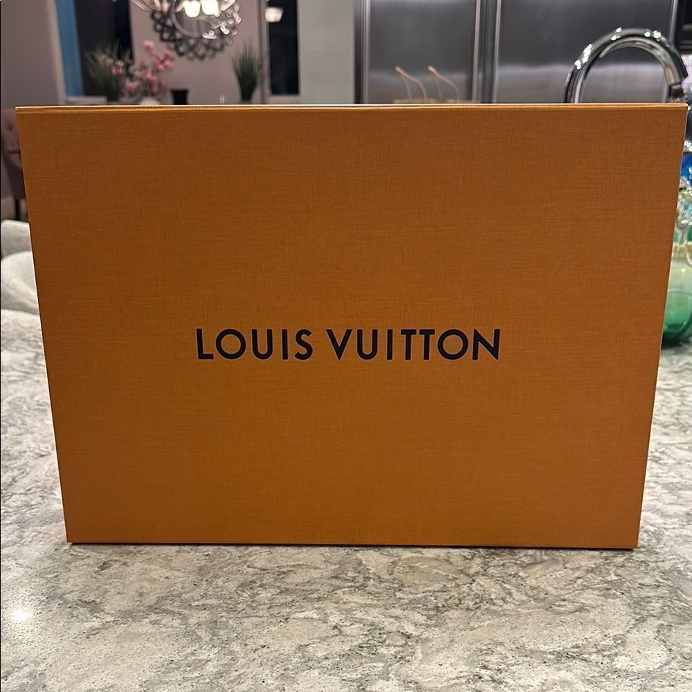 🎁 Louis Vuitton Gift Box w Tissue 2024 Holiday Tag - 16” x 11.5” x 2.25”